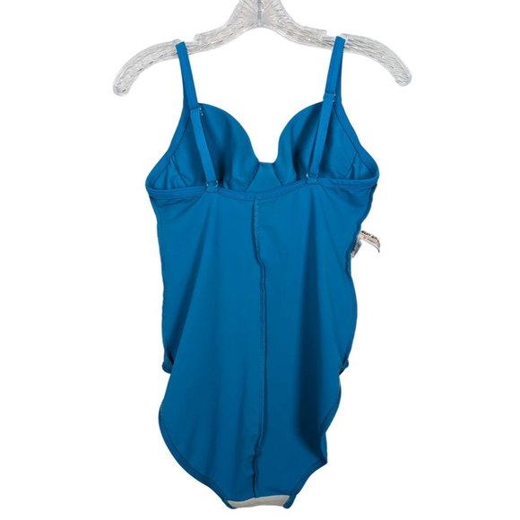 Sun Streak by Newport News one piece Swimsuit Vintage Size 10 - Picture 12 of 12